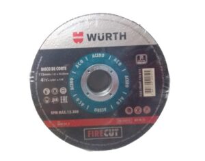 DISCO DE CORTE FIRECUT ACERO 115 X 1.0 X 22.23 4 12 PULGADAS