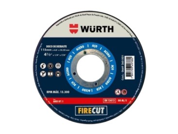DISCO DE DESBASTE FIRECUT 115 X 6.0 X 22.23 (4 12